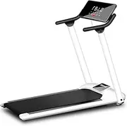 Treadmill Home Walking Machine Small Multi-Function Mechanical Fitness Equipment Professional Roller Design at The Bottom for Home and Gym