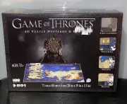 Game of Thrones 4D Puzzle of Westeros and Essos