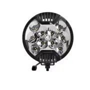 KC HiLiTES SlimLite 6in. LED Light 50w Single Spot Beam - Black