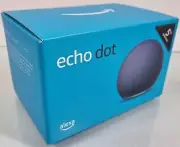 New Amazon Echo Dot 5th Gen Smart speaker with Alexa Deep Sea Blue
