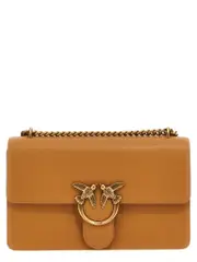 [Pinko] Pinko-Love One Classic Simply Borse A Tracolla Marrone-Donna OS Brown