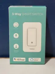 NEW ~ TESSAN 3-Way Smart Light Switch ~ WiFi Alexa GOOGLE ~ (Single or 3-Way)