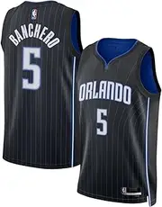 [Outerstuff] Paolo Banchero Orlando Magic NBA Kids Youth 8-20 Black Icon Edition Swingman Jersey