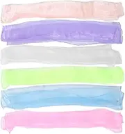 [PACKOVE] 6Pcs Soft Chiffon Scarves for Dance Gentle Skin for Kindergarten Activities and Sensory Play Variety for Creative