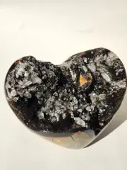 Extra Large Septarian (Dragon Stone) Heart Cluster with Quartz Inclusions