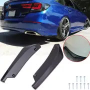 Rear Bumper Corner Lip Splitter Diffuser Body Kit For Honda Civic 06-21 4DR (for: Honda Civic)
