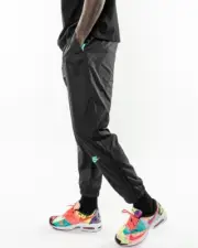 NIKE x Atmos NRG Mens Vintage Patchwork Track Pants Black CD6133-011 Size XXL