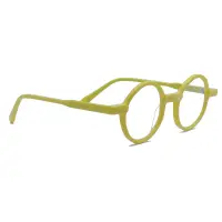 在飛比找蝦皮商城精選優惠-新款小眾男女黑框眼鏡框架復古圓形透明板材眼鏡框防藍光眼鏡
