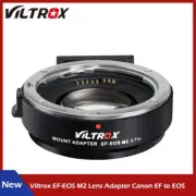 Viltrox EF-EOS M2 EF-M Lens Adapter 0.71x Speed Booster for Canon EF lens to EOS