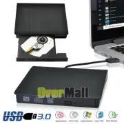 External USB 3.0 Slim Drive DVD RW CD RW Burner Copier Writer Reader Rewriter A+