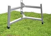 fires pits Stand - Stainless Steel Camping fires pits Base, Outdoor Fireplace Accessory | Portable Campfire Cooking Support Rack, fires pits Tool for Backyard, Hiking, BBQ, Survival Gear Equipment