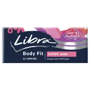 Libra Body Fit Super Tampons 32 Pack