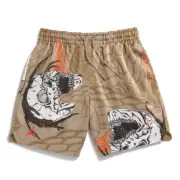 Travis Scott x Air Jordan Pool Shorts - Khaki