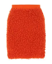 Bottega Veneta Elasticated Waistband Mini Skirt XS Red