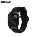 【美國NOMAD】APPLE WATCH 45/44/42MM專用HORWEEN質樸黑皮革錶帶(APPLE WATCH 全系列適用)