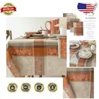 Rectangular Heirloom Harvest Jacquard Tablecloth - Perfect for Fall Celebrations