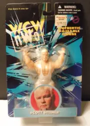 1998 OSFTM WCW NWO SCOTT STEINER POSEABLE FIGURE 4.5"