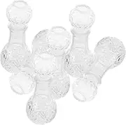 EXHUMKY Elegant Crystal Wine Decanter 50ml Trial Bottle Sealed Liquor Bottle Whiskey Vessel Aerator Carafe Set