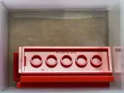 LEGO Parts - Red Tile 2 x 6 - No 69729 - QTY 5