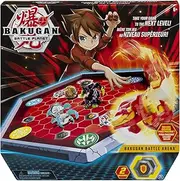 Bizak BAKUGAN BATTLE ARENA Official Stadium for Combat, Includes Bakugan Exclusive, Multicoloured, Age 3+, 2kg, Tabletop Game, Anime, Classic Style