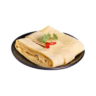 【上野物產】10包共50片 非基改 生豆包 無防腐劑(300g±10%/約5片/包 豆包 豆皮 豆腐 豆漿 非基改)