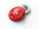 騎跑泳者-德國騛點/Fixpoints號碼布磁扣 (紅色鈕扣)