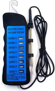 Famous Product 2Kv -12Kv Voltage Electric Fence Tester,Yard Fencing Tester