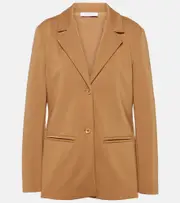 [Max Mara] Max Mara Leisure Mogador single-breasted blazer UK 6 brown
