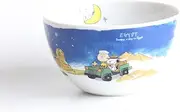 Peanuts 886386 Snoopy World Travel, Egypt, Small Bowl, Salad Bowl, Plate, Diameter Approx. 5.1 x Height 2.8 inches (13 x 7 cm), Microwave and Dishwasher Safe, Made in Japan