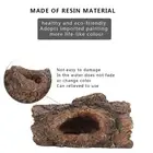 Simulation Resin Tree Bark Amphibians Reptile Hide Cave Landscape For Scorpi GFL