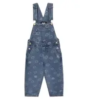 [Molo] Molo Aer printed denim dungarees Y 9/10 blue