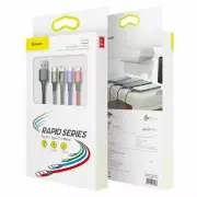 4in1 Cable (Type C , Micro-Usb, 2 X Lighting) Universal for All Smartphones
