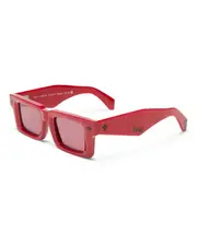 Smiths Rectangle Sunglasses - Red/black | Ksubi ++