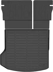 Topraco Cargo Liner and Backrest MAT fit for Chevy Equinox Accessories 2025 Cargo Mat TPE All Weather Protection