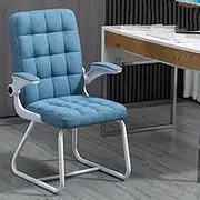 Gaming Chair, Universal Adjustable Cheap Office Chair Back Rest Modern Meditation Office Chair Mobile Study Bureau (Color : Style13 Dark Blue) Interesting