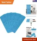6pcs Microfiber Spray Mop Replacement Heads for Wet/Dry Mops Flat Replacement...