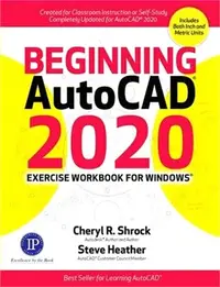 在飛比找三民網路書店優惠-Beginning Autocad 2020 Exercis