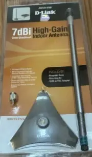 D-Link Wireless 7dBi High-Gain Omni-Directional Indoor Antenna ANT24-0700 NEW