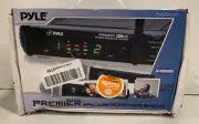 Pyle PDWM3375 2 Channel UHF Wireless Microphone & 2 Mic Selectable Frequency