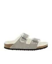 Birkenstock Arizona Double-Strap Slip-On Sandals 35,36 Gray