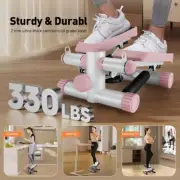 Steppers for Exercise Fitness Stair Stepper - 330LBS Capacity Mini Stepper Stair