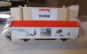 Marklin 94088 Museum Car 2001 "Opening Märklin Museum 2001"w/ wooden crate box