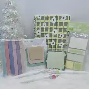 Stationary Set 2- Green Bundle