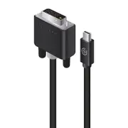 Alogic MDP-DV4K-02-ACTV 2m Active Mini DisplayPort to DVI-D Cable with 4K Support