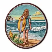 Beach Explorer Patch Iron-on Applique For Clothing Beach Bag - Souvenir