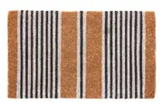 Nui Striped 100% Coir Doormat Welcome Mat Entry Mat - Entry Mat, Welcome Mat, Door mat, Non Slip, Anti Slip, Front Door, Waterproof, Durable