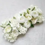 Silk Rose Flower Artificial Peony Hydrangea Garland Flowers Wedding Arch Decor