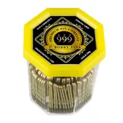 6x Premium Pin Company 999 Bobby Pins 2" Gold 250g