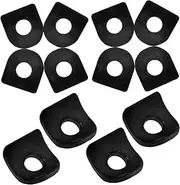 Happyyami Bike Seat Clamp Gasket Set 12pcs Rubber Seatpost Clamp Gasket Easy Install for Mountain Bike Seatpost