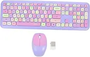 DOITOOL Wireless Keyboard and Mouse Set Compact Design Easy to Use Battery for